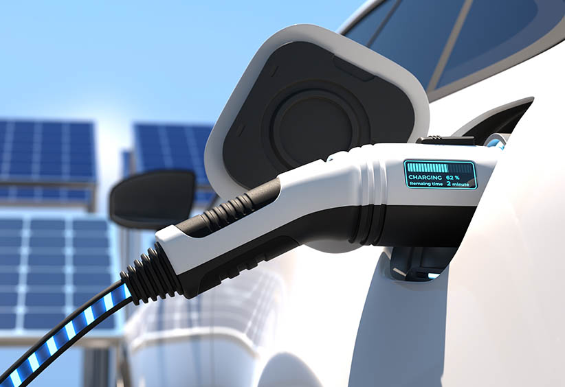 Battery storage and EV charger